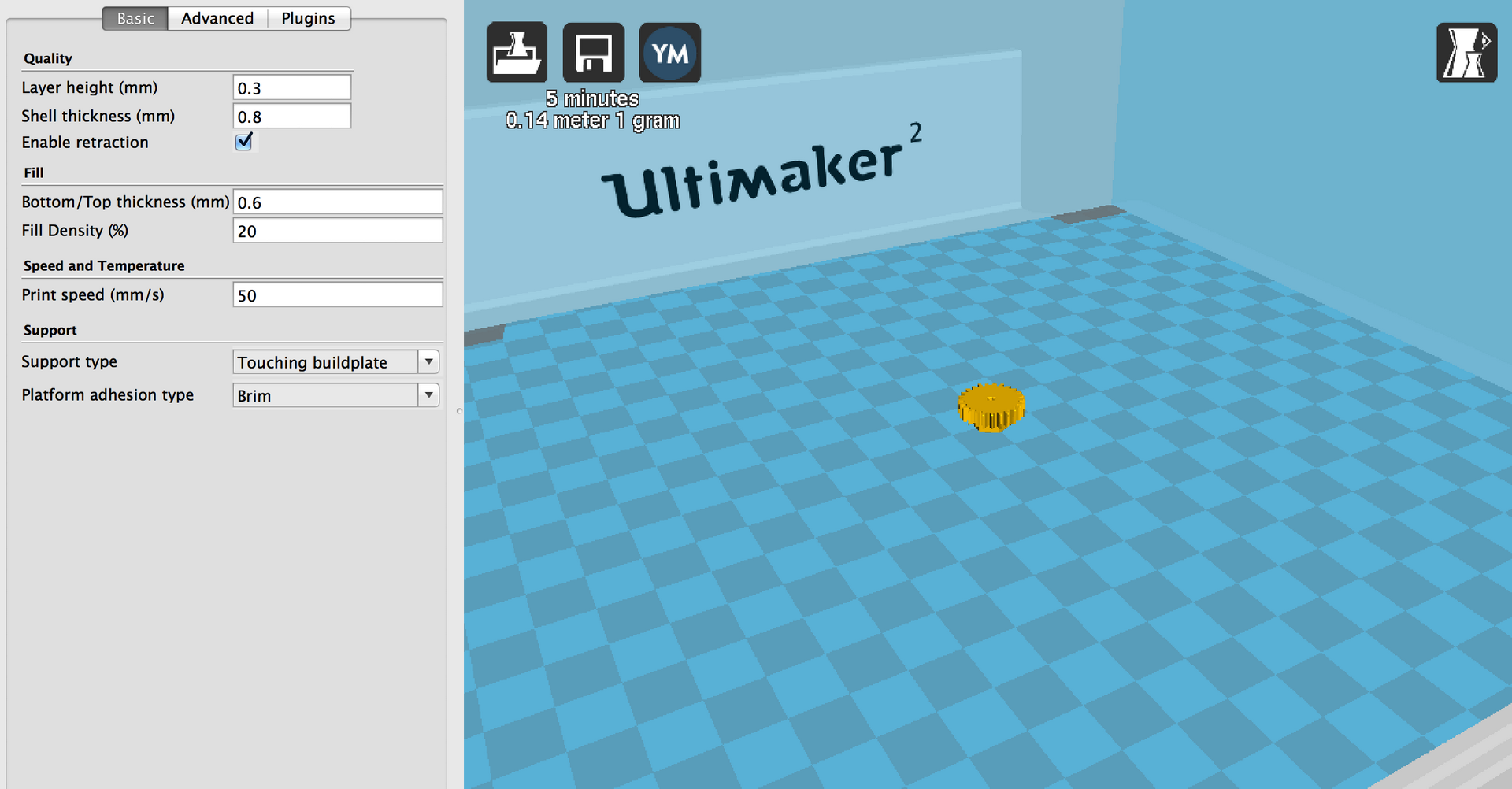 Фото 3D принтер Ultimaker 2